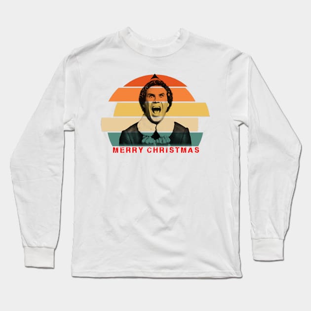 will ferrell visual art Long Sleeve T-Shirt by DOGGIES ART VISUAL